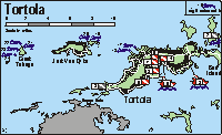 British Virgin Islands - Tortola  dive sites and dive operators